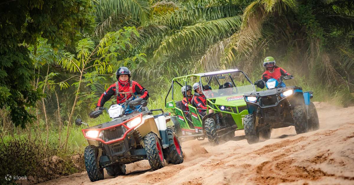 ATV四輪バギーアドベンチャー体験（パタヤ / Pattaya's Real Offroad